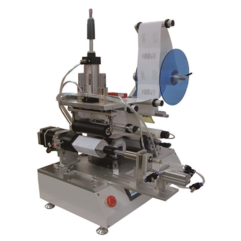 JIS-QT-200半自動平面滾貼貼標機01