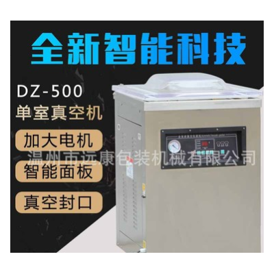 DZ-500-2D單室真空包裝機 真空封口機 食品真空機