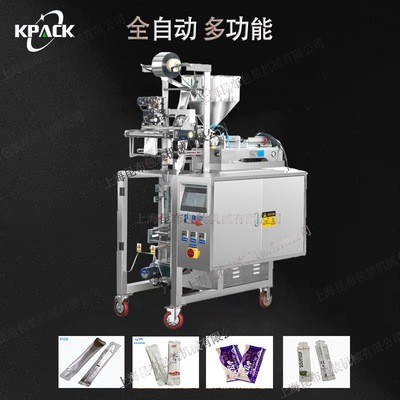 廠家供應 食品醬料包裝機全自動沙拉醬包裝設備 小立式蜂蜜包裝機