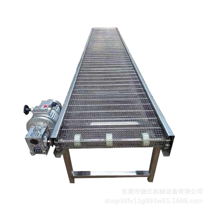 廠家直供網鏈式輸送機 鏈板式輸送機 不銹鋼網帶重型線耐熱提升機