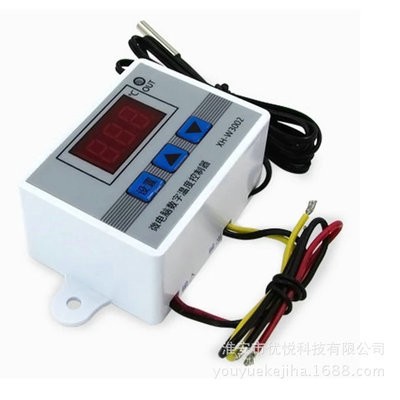 微電腦數字溫控器 溫度控制開關 電子溫控器 精度0.1