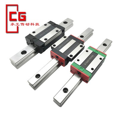 國(guó)產(chǎn)低組直線(xiàn)導(dǎo)軌滑塊EGH20CAEGW15SA法蘭滑塊口罩機(jī)線(xiàn)性滑軌