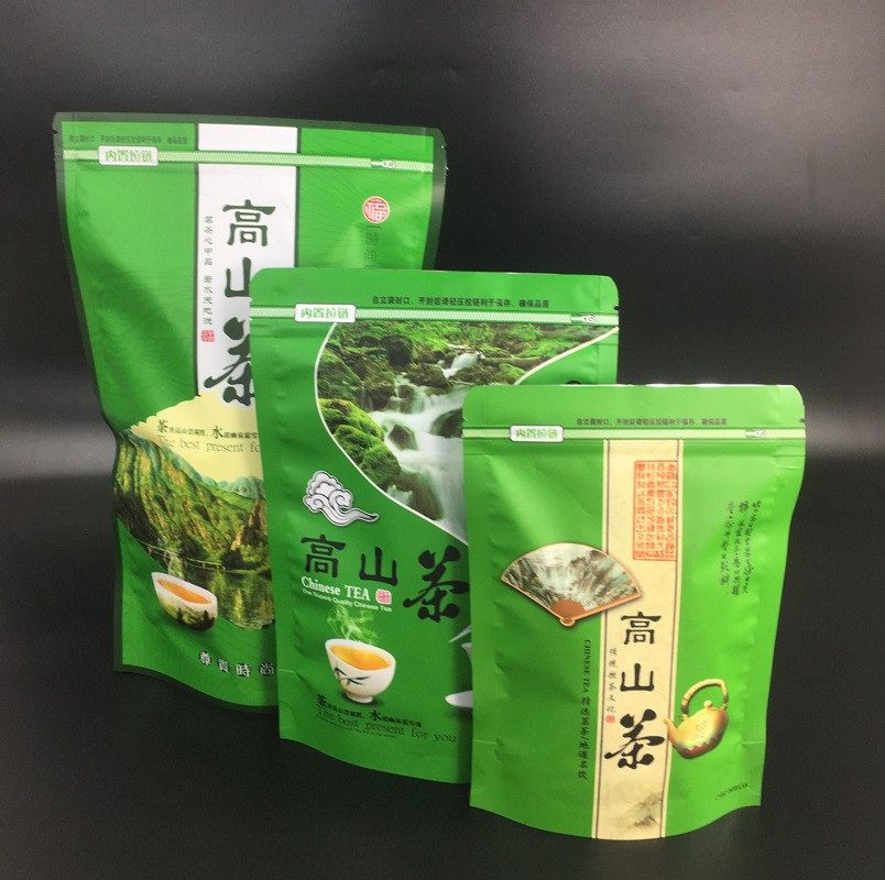 廠家直銷 現貨茶葉包裝袋 通用款茶葉自封袋150g250g鳳凰茶包裝袋