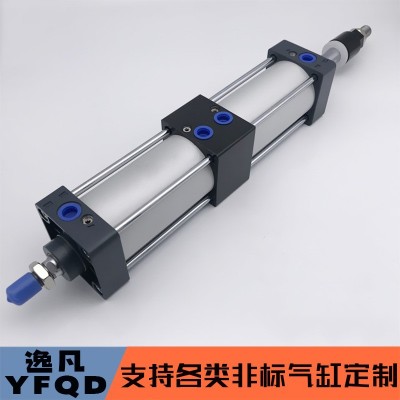 定制龍門電焊機(jī)氣缸SCT/QGB 2 3倍力氣缸鐵網(wǎng)焊機(jī) 碰焊機(jī)專用氣缸
