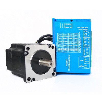 86mm 步進伺服電機 Nema 34 閉環(huán)步進伺服電機12Nm 套裝