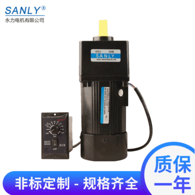 永力200W微型調(diào)速電機廠家減速機調(diào)速器蝸輪蝸桿減速電機防水馬達