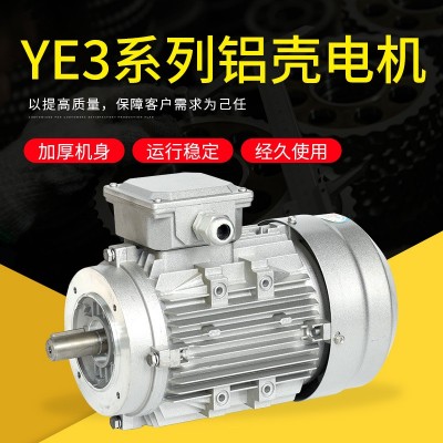 YE3系列三相異步電動機(jī)交流減速電機(jī)鋁殼三相異步電動機(jī)可定制