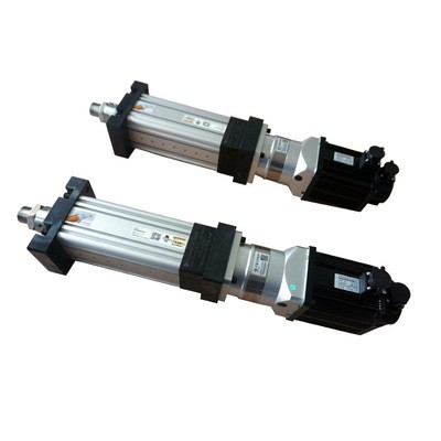 聯(lián)華重型伺服電動缸大推力精密滾珠推桿HEB100電動缸1kg-40T均可