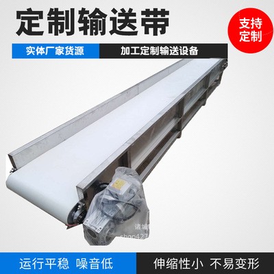 廠家可做皮帶輸送機 飲料傳送帶 不銹鋼304輸送帶 小型食品輸送機