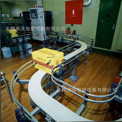 柔性輸送線 鋁材鏈板輸送機 板鏈式輸送帶 塑料鏈板網輸送系統電議