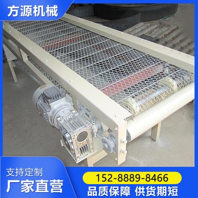 源頭工廠網帶輸送機果蔬清洗烘干車間傳送帶不銹鋼網帶傳送機定金