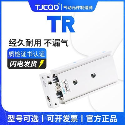 亞德客尺寸口罩機(jī)雙軸雙桿氣缸TR25X10X15X20X25X30X35X40X45X50S