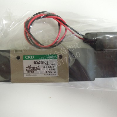 4KB210-06-B-DC24V日本CKD底板配管電磁閥
