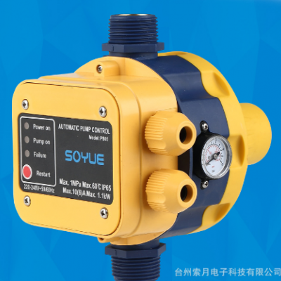 廠家直銷SOYUE全自動壓力開關水泵控制器電子水流壓力開關SY-PS05