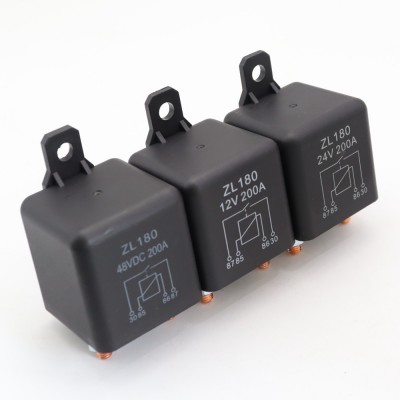 廠家推薦大電流12V 24V繼電器200A汽車繼電器 200A 啟動繼電器