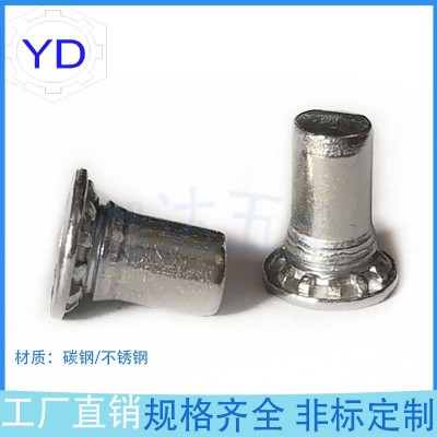 FH-5MM*8/10/12/15/16/18/20長螺釘 無牙壓鉚螺釘銷釘 壓鍍鋅板釘