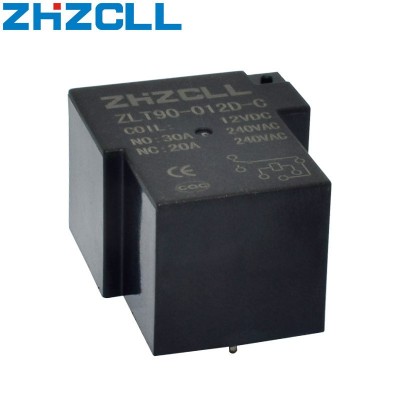 空調(diào)控制板用大電流繼電器 T90-1C-12V 轉(zhuǎn)換型（5腳）