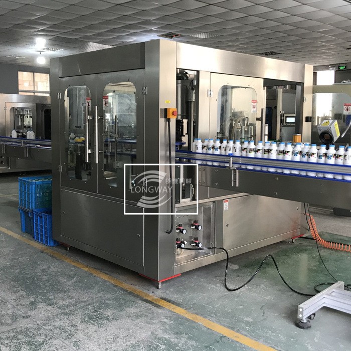 全自動84消毒液熱熔膠貼標機 酒精瓶熱熔膠貼標機LW-747