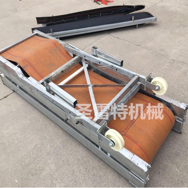 折疊皮帶機 小型兩項電輸送機 加厚皮帶防滑設(shè)計現(xiàn)貨優(yōu)惠促銷