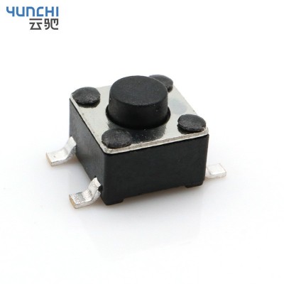 4.5*4.5*3.8貼片 立式四腳 SMD 按鍵 輕觸開關
