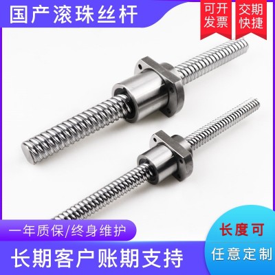 國產TBI滾珠絲桿SFU1204/1605/1610/2005/2010/2505/2510螺母套裝