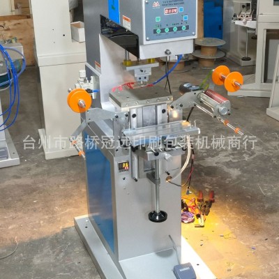 宇龍魚餌移印燙金機異形移印機漁具臺州廠家燙印機熱轉印機