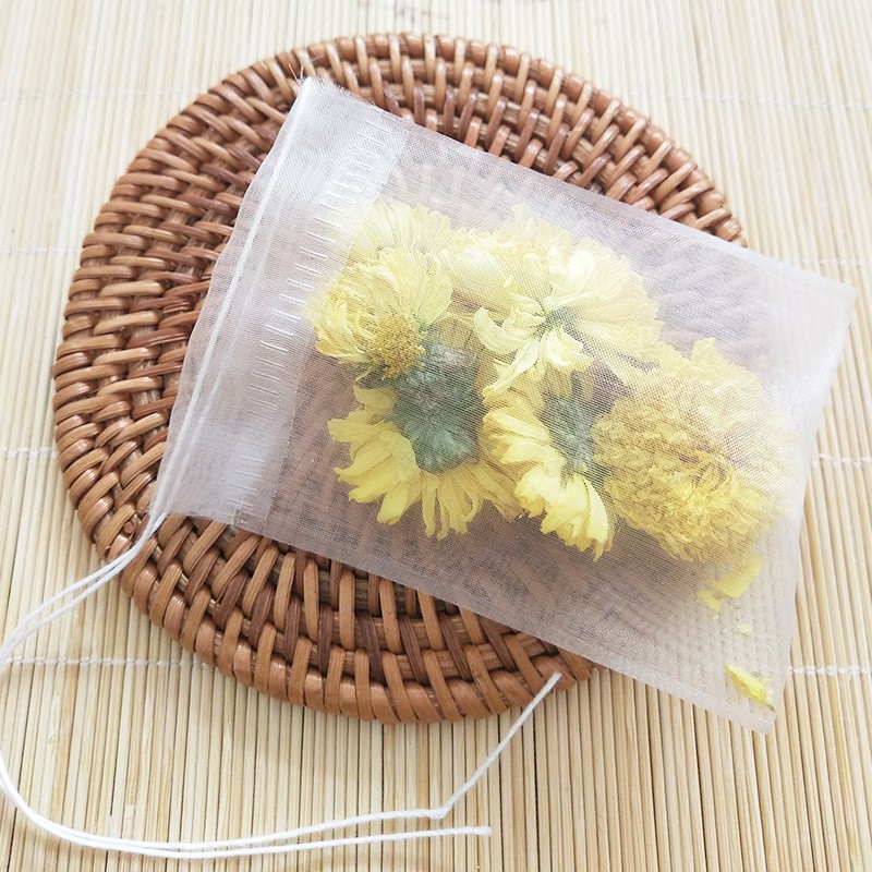 現(xiàn)貨7*9cm尼龍抽線茶包袋花茶過(guò)濾袋一次性煎藥袋廠家直銷(xiāo) 批發(fā)