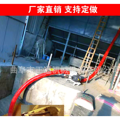 汽油機場地吸沙機 耐磨軟管吸糧機 多功能移動式輸送機現貨批發