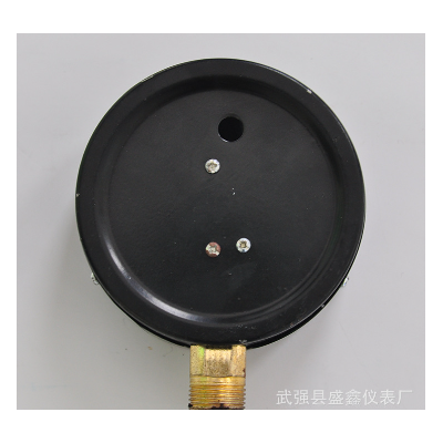 試壓 衡水紅星牌 Y100 黑殼普通壓力表 2個(gè)起批
