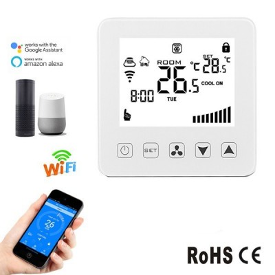 海晟遠廠家直銷 液晶數顯智能溫控器 空調WIFI 溫控器 溫控器廠家