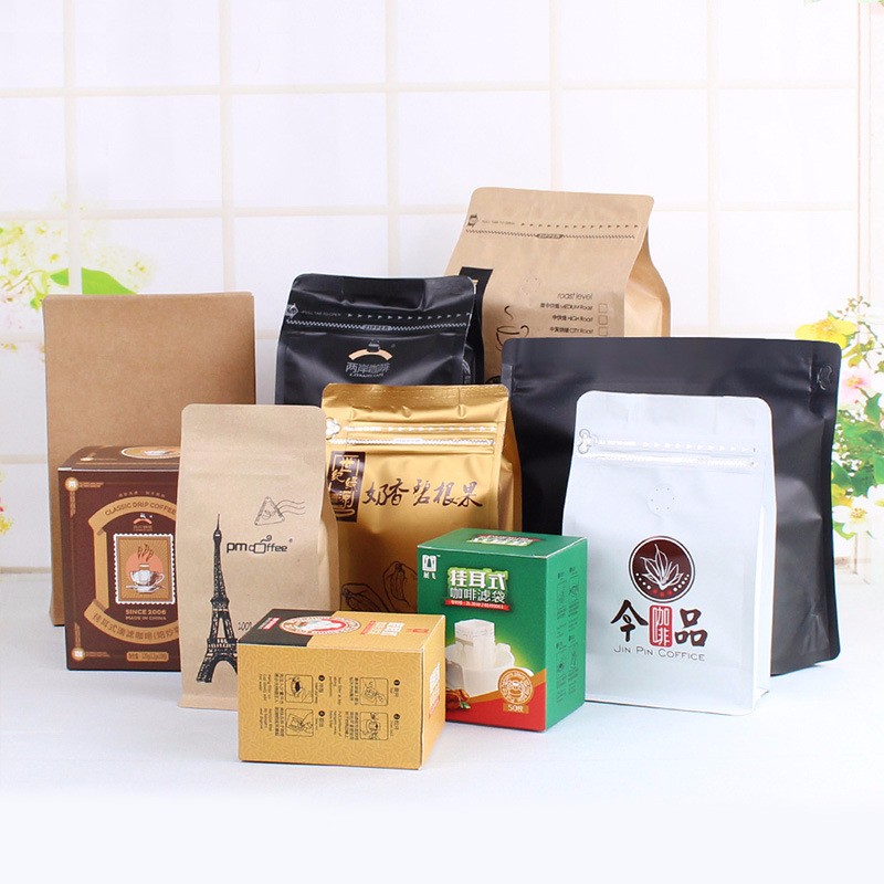 咖啡豆袋氣閥袋掛耳咖啡袋掛耳包裝盒食品袋茶葉袋定制費用補差價