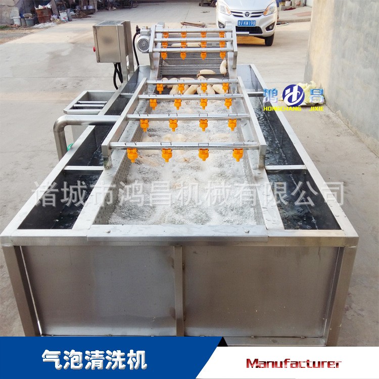 枇杷果高壓噴淋清洗線 果蔬凈菜加工設備定 制葡萄浸堿噴淋清洗機