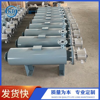 KD有機(jī)質(zhì)垃圾發(fā)酵加熱 餐廚垃圾導(dǎo)熱油加熱器 廢水處理電加熱器