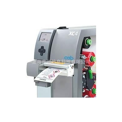 德國CAB XD4T 布標洗嘜 正反雙面雙色彩色打印機條碼標簽打印機