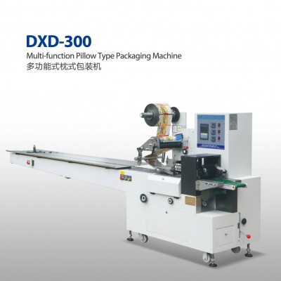 DXD-300型 瑞達 多功能 枕式包裝機 上走膜 食品 餅干 面包包裝機