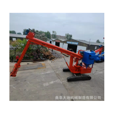 360度旋轉絞龍進料吸灰機 散料卸船機 粉煤灰螺旋輸送裝卸機