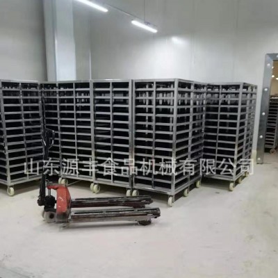 單排 雙排不銹鋼滑道式速凍架車 冷庫用急凍架子車 周轉(zhuǎn)車