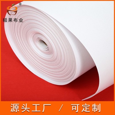 1mm-3mm厚白色毛氈布無紡布不織布針刺無紡布廠家直供批發戟絨布