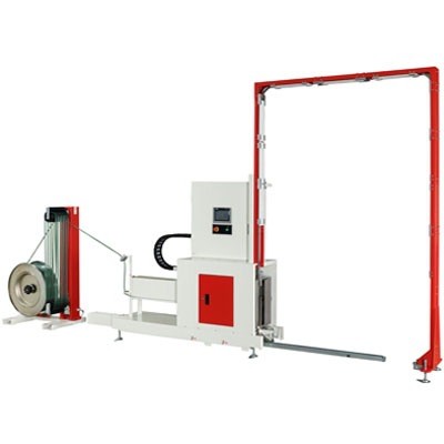 臺灣仲順TP-733VLM 側打式全自動打包機 PP帶側面打包機