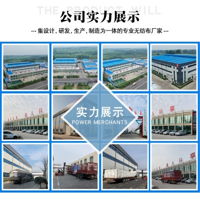 滕州永喜廠家批發現貨直供多規格 不織布藍色PP木漿水刺無紡布