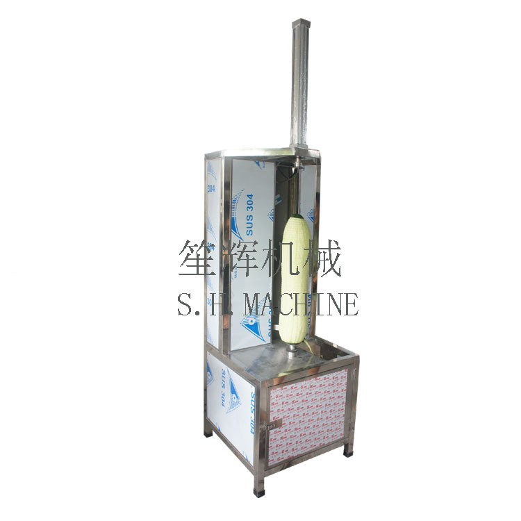 供應小型 瓜果削皮機冬瓜去皮機全自動感應式雙頭南瓜削皮機 廠家