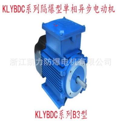 KLYBDC系列1.1KW80M單相防爆異步電機220V防爆電機1100w  1臺