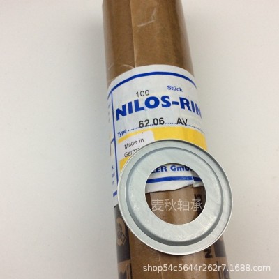 德國NILOS深溝球軸承金屬密封61907AV 61907JV端蓋尼羅斯防塵防油  10個
