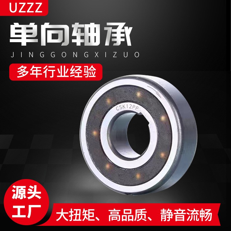 廠家批發(fā)csk系列單向軸承 內(nèi)外帶鍵槽逆止器軸承 單向離合器軸承  2個