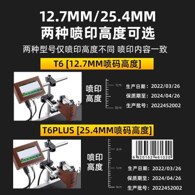 在線式噴碼機流水線生產日期批號二維碼打印機小型自動包裝打碼機