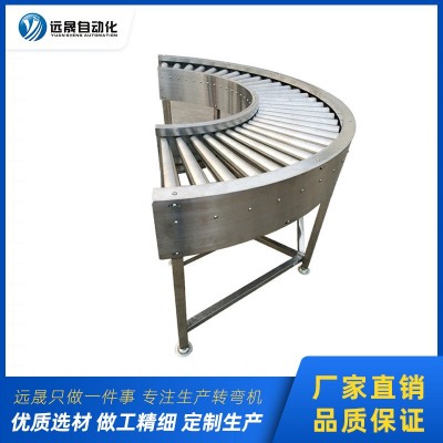 廠家直銷不銹鋼滾筒轉彎機 不銹鋼轉彎機 不銹鋼轉角機