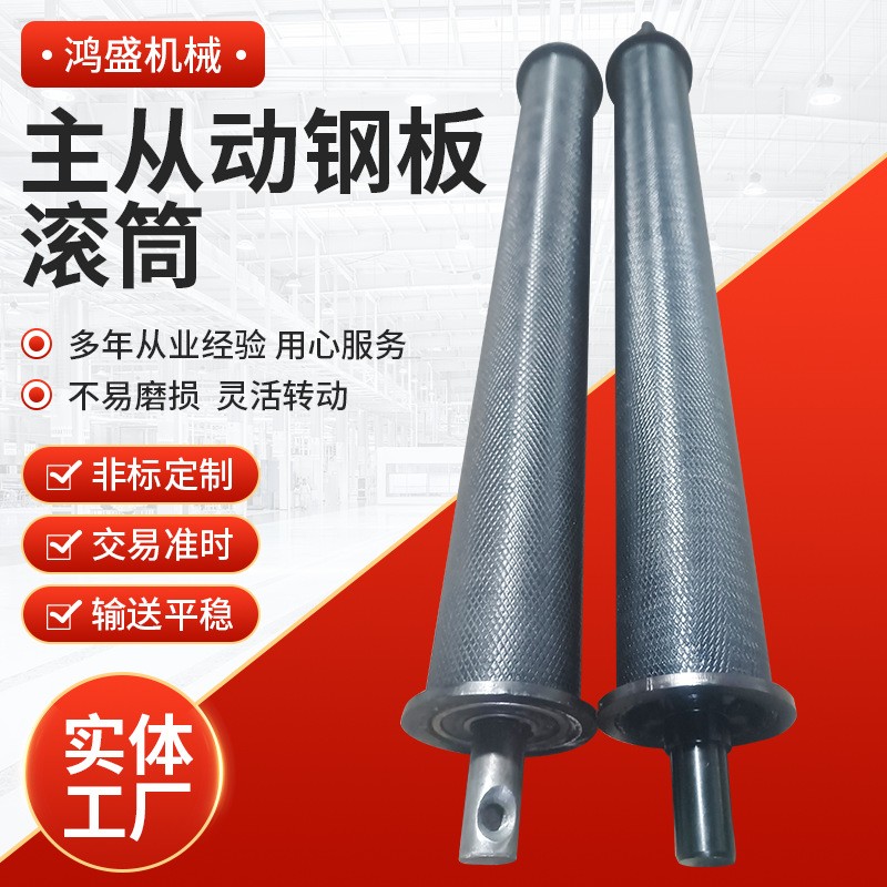 滾筒.鋼板滾筒.開槽滾筒.主從動機加滾筒.無動力滾筒